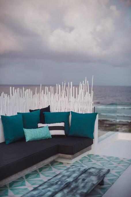 Tulum Beachfront Villa I'Ik By Casa Xuul トゥルム エクステリア 写真