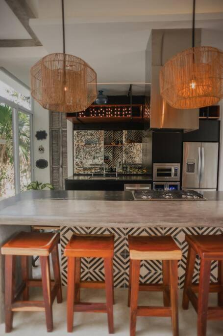 Tulum Beachfront Villa I'Ik By Casa Xuul トゥルム エクステリア 写真
