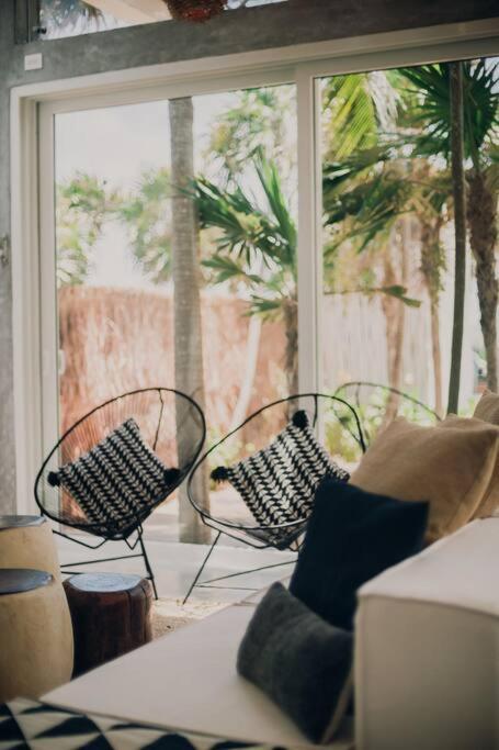 Tulum Beachfront Villa I'Ik By Casa Xuul トゥルム エクステリア 写真