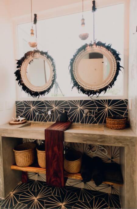 Tulum Beachfront Villa I'Ik By Casa Xuul トゥルム エクステリア 写真